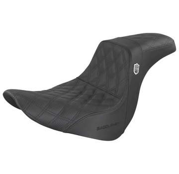 San Diego Customs Asiento Pro Series SDC Performance Grip con o sin respaldo Se adapta a:> M8 Softail FXLR/FXLRS/FLSB