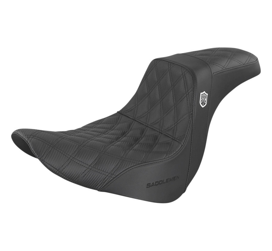 Pro Series SDC Performance Grip Seat with or without backrest Fits:> M8 Softail FXLR/FXLRS/FLSB