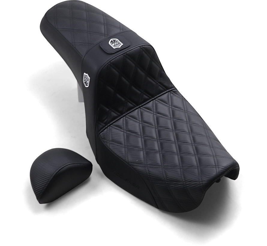 Pro Series SDC Performance Grip Seat with or without backrest Fits:> 06-17 Dyna