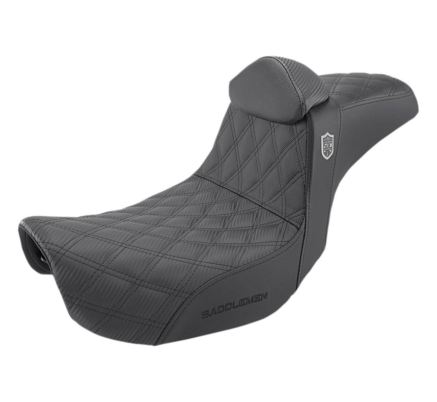 Pro Series SDC Performance Grip Seat with or without backrest Fits:> 06-17 Dyna