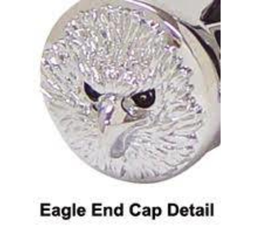 handlebars eagles head grip set