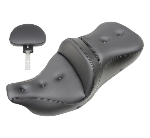 Saddlemen Roadsofa™ Seat Pillow Top con o sin respaldo para el conductor 08-22 Touring