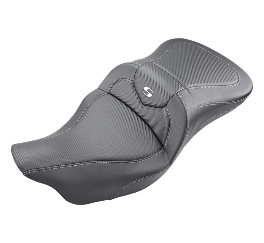 CF Road Sofa Seat con o sin respaldo del conductor Se adapta a: > 08‐22 FLHTCUTG Tri Glide