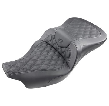 Saddlemen LS Road Sofa Seat avec ou sans dossier conducteur Convient à : > 08‐22 FLHTCUTG Tri Glide