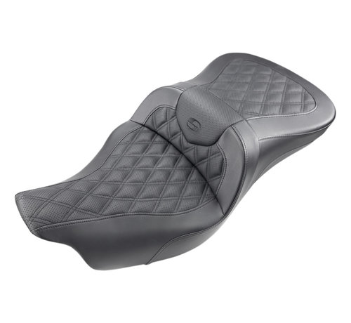 Saddlemen Asiento de sofá LS Road con o sin respaldo del conductor Se adapta a: > 08‐22 FLHTCUTG Tri Glide