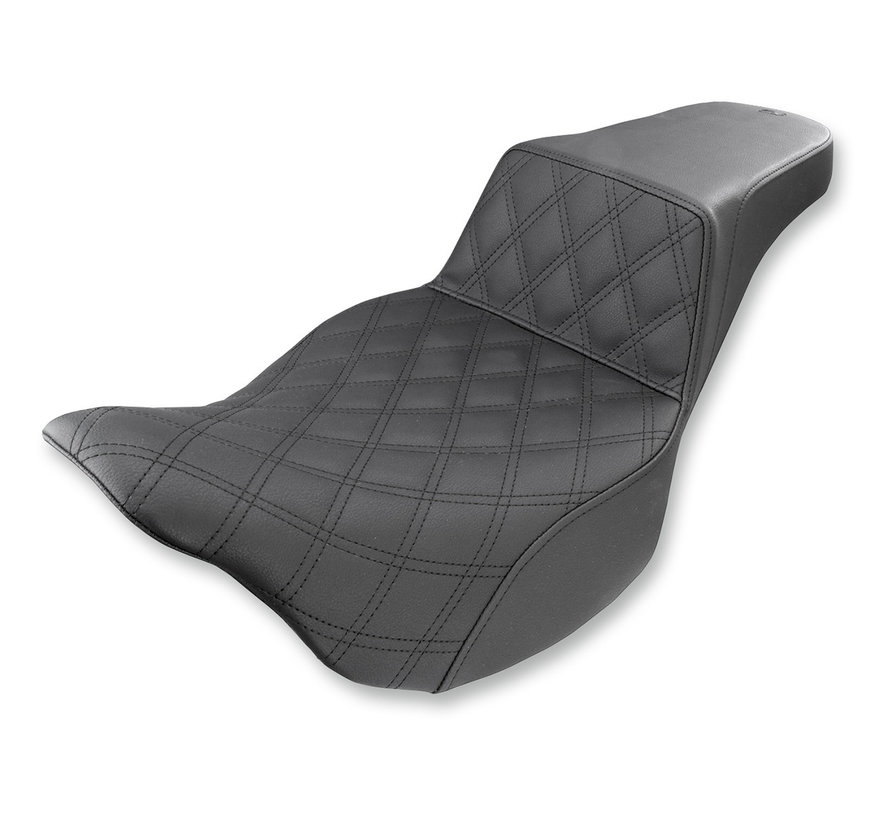 Step Up Lattice Stitched Seat Fits: > 08‐22 Touring