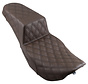 Asiento marrón Step Up Full Lattice cosido 99-07 Touring