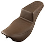 Brown Step Up Rear Lattice Stitched Seat Fits: > 99‐07 Touring