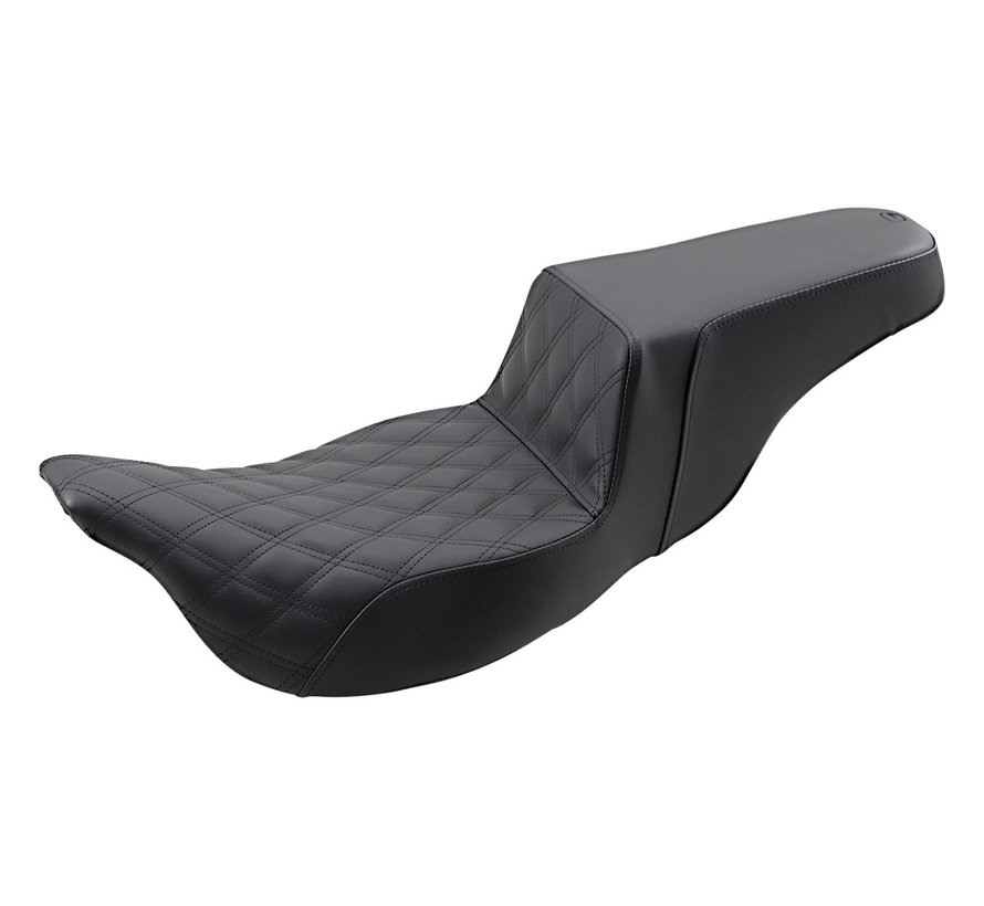 Asiento cosido con enrejado elevado y alcance extendido Se adapta a: > 08‐23 Touring