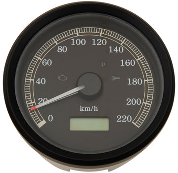 TC-Choppers Electronic Speedometer KM/h Fits:> 99-03 XL Sportster, 99-03 FXD Dyna