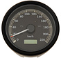 Compteur de vitesse électronique KM/h Convient à :> 99-03 XL Sportster 99-03 FXD Dyna