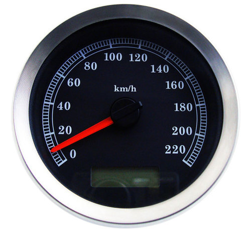 TC-Choppers Metric Speedometer Fits:> 04-13 FLHT/FLTR 08-10 FXCW/FXCWC 04-11 FXD/FXDL 04-13 XL Sportster