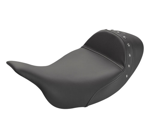 Saddlemen Extended Reach Renegade Solo Seat black with studs Fits: > 08‐22 Touring