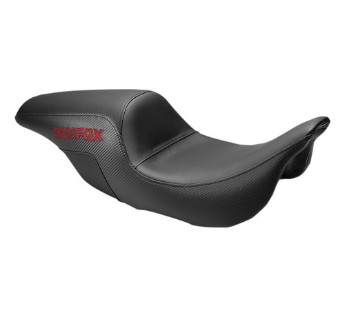 Saddlemen Outcast Daddy Long Legs Seat black or red logo Fits: > 08‐22 Touring