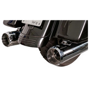 S&S Mk45 Truster EC Slip-On Silencieux noir ou chrome Compatible avec :> 2017-2021 Touring