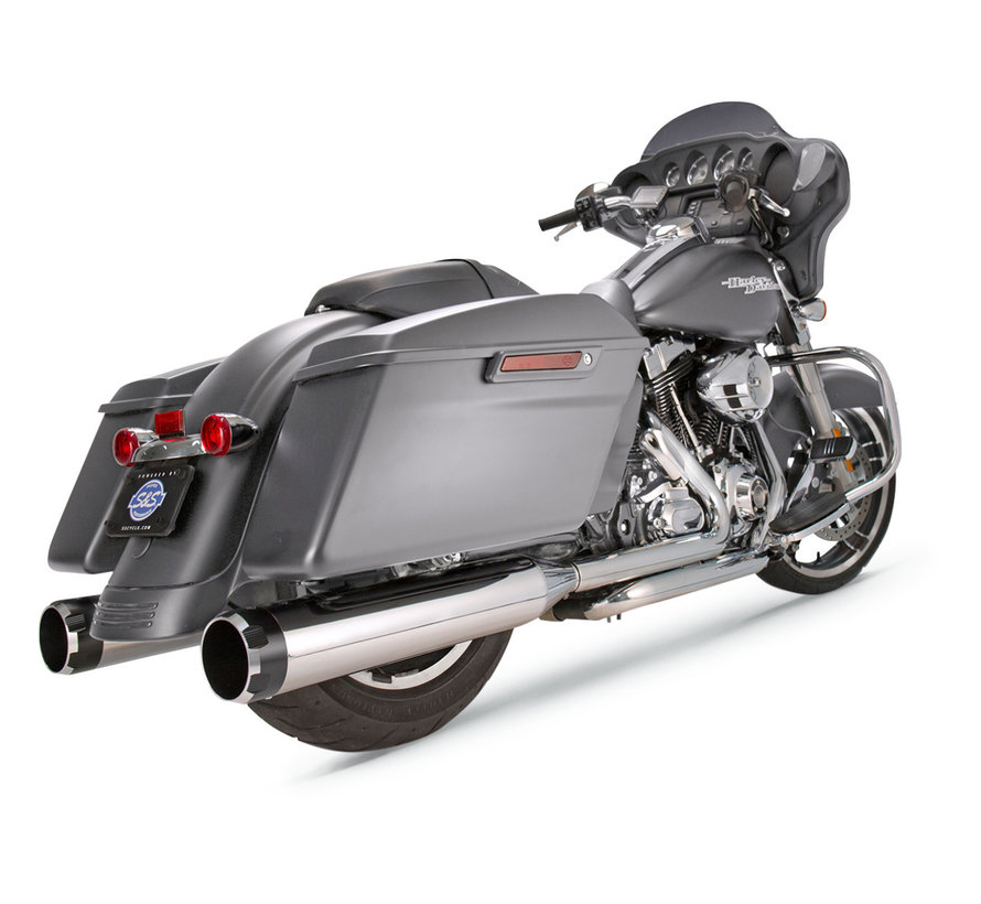 Mk45 Truster Slip-On Silencieux noir ou chrome Convient à :> 2017-2021 Touring