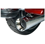 Supertrapp Stout Slip-On Mufflers Black or Chrome Fits:> 17-21 Touring