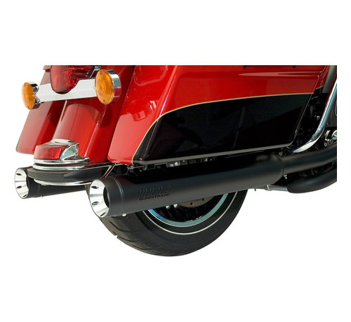 Supertrapp Stout Slip-On Mufflers Black or Chrome Fits:> 17-21 Touring