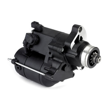 All Balls motor de arranque de alto torque 1.4KW Negro o cromado Se adapta a: > 06-17 Dyna; 07-17 Softail; 07-16 gira