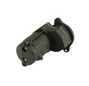 Spyke starter motor 1.4 KW. Black Polished or chrome Fits: > 65-E79 FLH, FXE