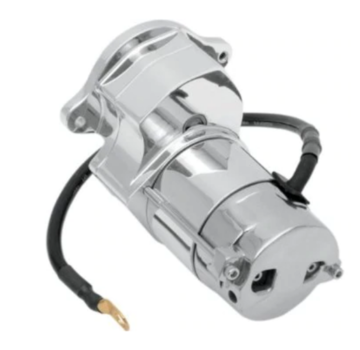 Spyke starter motor 1.4 KW. Black Polished or chrome Fits: > 80-85 FLT, FXR
