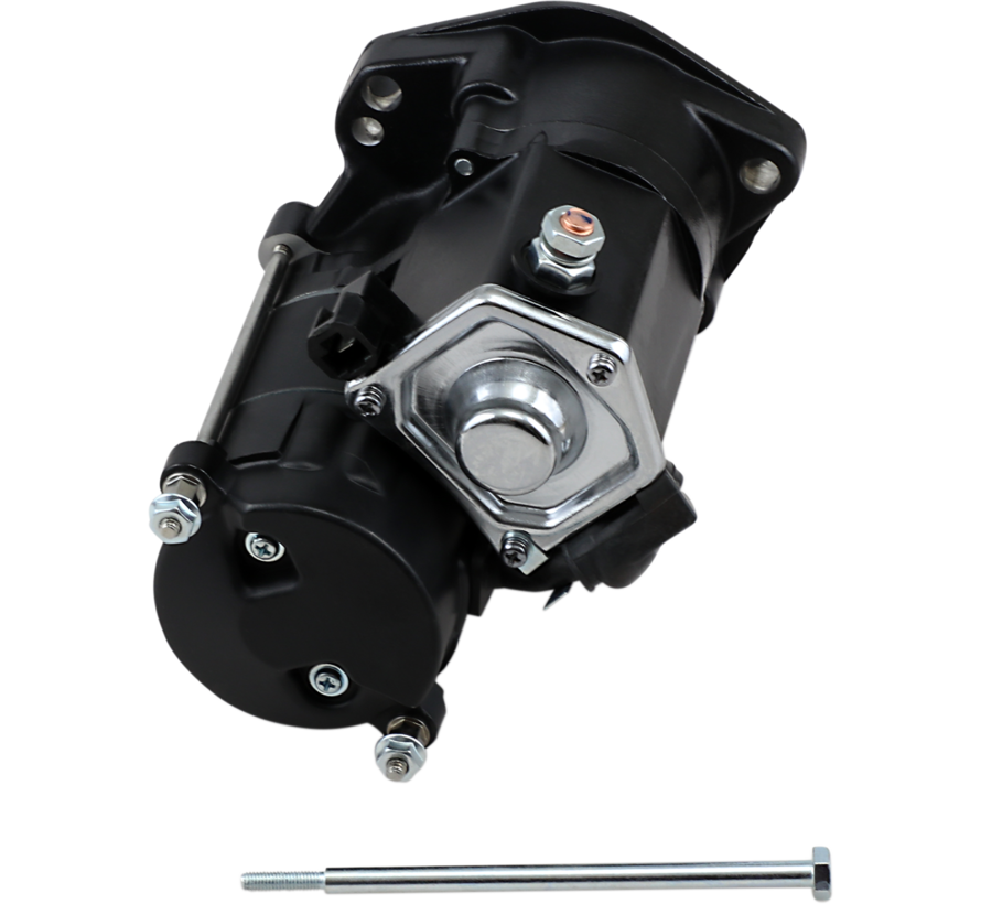 1 7 kW krachtige startmotor zwart of chroom Geschikt voor:> 90-06 BIG TWIN (exclusief 06 Dyna)