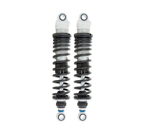 Öhlins S36DR1L Road & Track 325mm Twin Shocks Adjustable Length +5/-5mm black or chrome Fits:> 91-17 Dyna