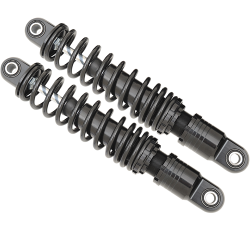 Drag Specialities Premium Ride-Height Adjustable Shocks 11 inch Black or Chrome Fits:> 80‐21 Touring