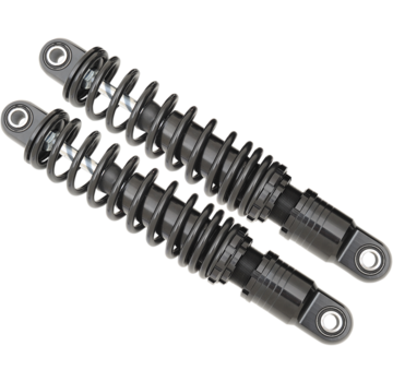 Drag Specialities Premium Ride-Height Adjustable Shocks 12 inch  Black or Chrome Fits:> 80‐21 Touring