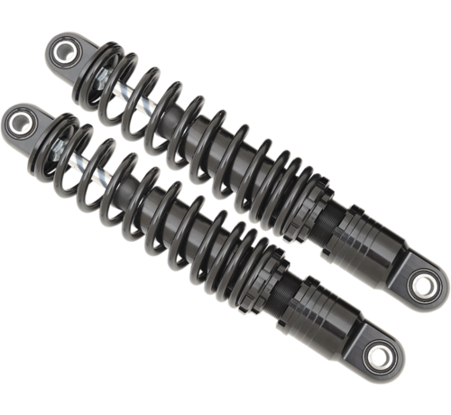 Drag Specialities Premium Ride-Height Adjustable Shocks 12 inch Black or Chrome Fits:> 80‐21 Touring