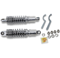 Premium Ride-Height Adjustable Shocks 11 5 inch Black or Chrome Fits:> 86-03 XL Sportster and All FXR models