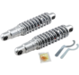 Robuste höhenverstellbare Stoßdämpfer 12 Zoll Schwarz oder Chrom Passend für: > 91-17 Dyna