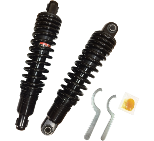 Drag Specialities Heavy Duty Height Adjustable Shocks 13 inch Black or Chrome Fits:> 04-21 XL Sportster