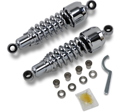 Drag Specialities Replacement Shock Absorber 11 5 inch Black or Chrome Fits:> 86-03 XL Sportster and FXR