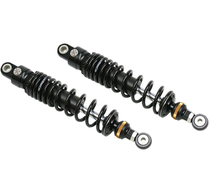 360 Series Twin Emulsion Shocks 12 pulgadas Negro Se adapta a:> 85-21 Touring