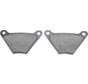 Organic brake pads Fits: > Front: 1973 XL FX; 72-84 FL Rear: 73-80 FL; 73-83 FX