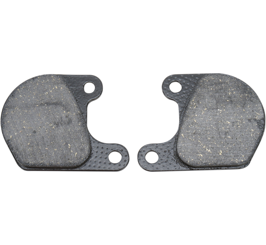 Organic brake pads Fits: > Front: 77-83 FX; 80-83 FXWG; 78-83 XL