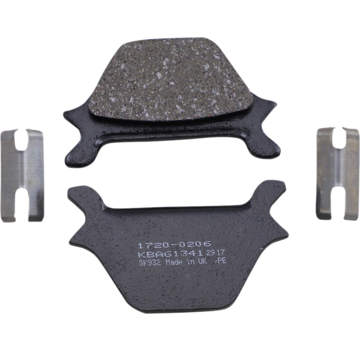 MCS Organic brake pads Fits: > Rear Late 87-99 Bigtwin, XL Sportster