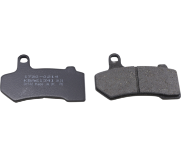 TC-Choppers Organic brake pads  Fits: > Front: 08-21 Touring; 09-13 & 19-21 Trikes. Front & rear: 06-17 V-Rod