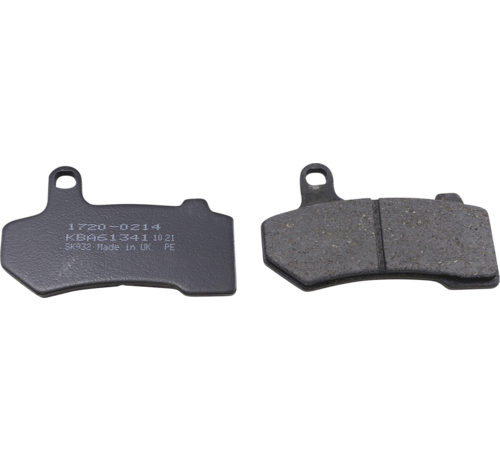 TC-Choppers Organic brake pads Fits: > Front: 08-21 Touring; 09-13 & 19-21 Trikes Front & rear: 06-17 V-Rod