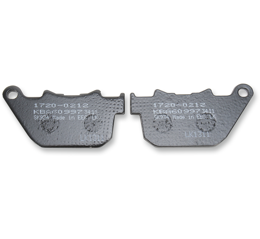 organic brake pad Fits: > Rear 04-13 XL; 08-12 XR1200