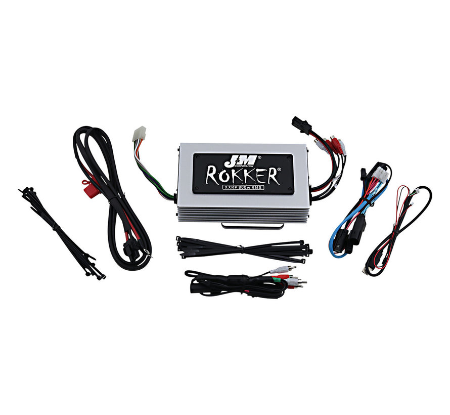 Rokker® XXR 800 W 4-Kanal DSP Programmierbares Verstärker-Kit Passend für: > Touring 2015-2021