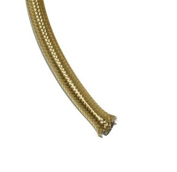 Namz Oil fuel/oil line braided hose - brass