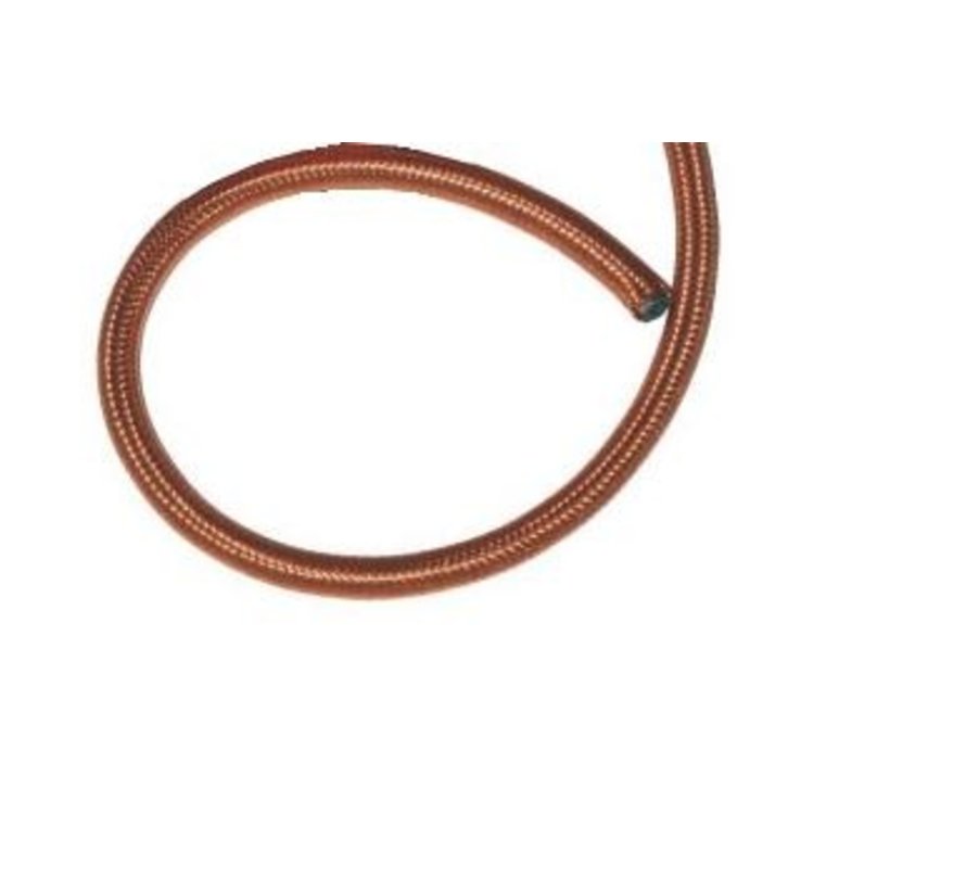 Oil fuel/oil line braided hose - Copper