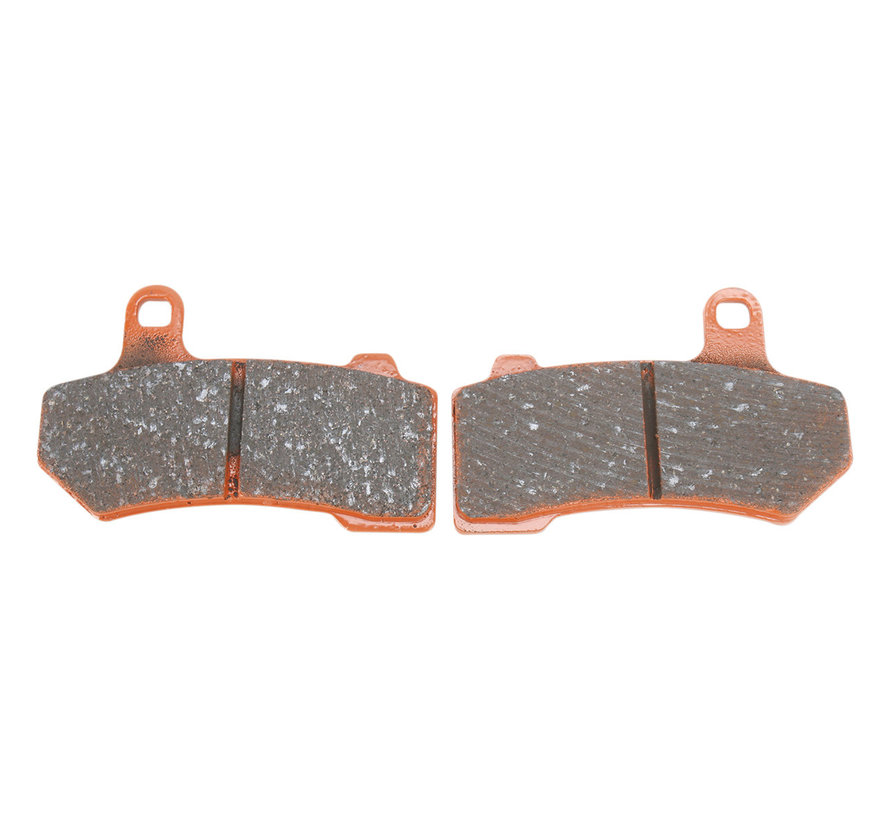 Brake pads front and/or rear brake pad Semi-Sintered: Fits:> 08-22 All Models