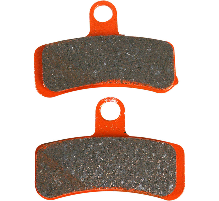 brake pad Semi-Sintered: Fits:> 08-14 All Softail 17 FXDLS Low Rider S or 08-17 All Dyna