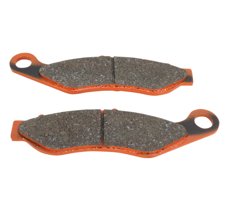 brake pad front Semi-Sintered : Fits:> Trike 14-17 FLHTCUTG/​FLRT