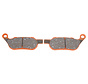 Rear brake pad Semi-Sintered: Fits:> 08-17 Softail 08-17 Dyna