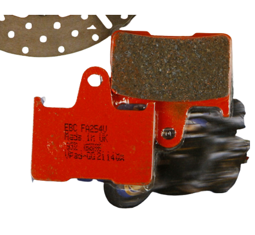 EBC Brakes Rear brake pad Semi-Sintered: Fits:>14-17 XL 883/1200 Sportster