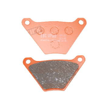 EBC Brakes brake pads V-Pad semi sintered copper for Front 1973 XL  FX; 72-84 FL Rear 73-80 FL; 73-83 FX